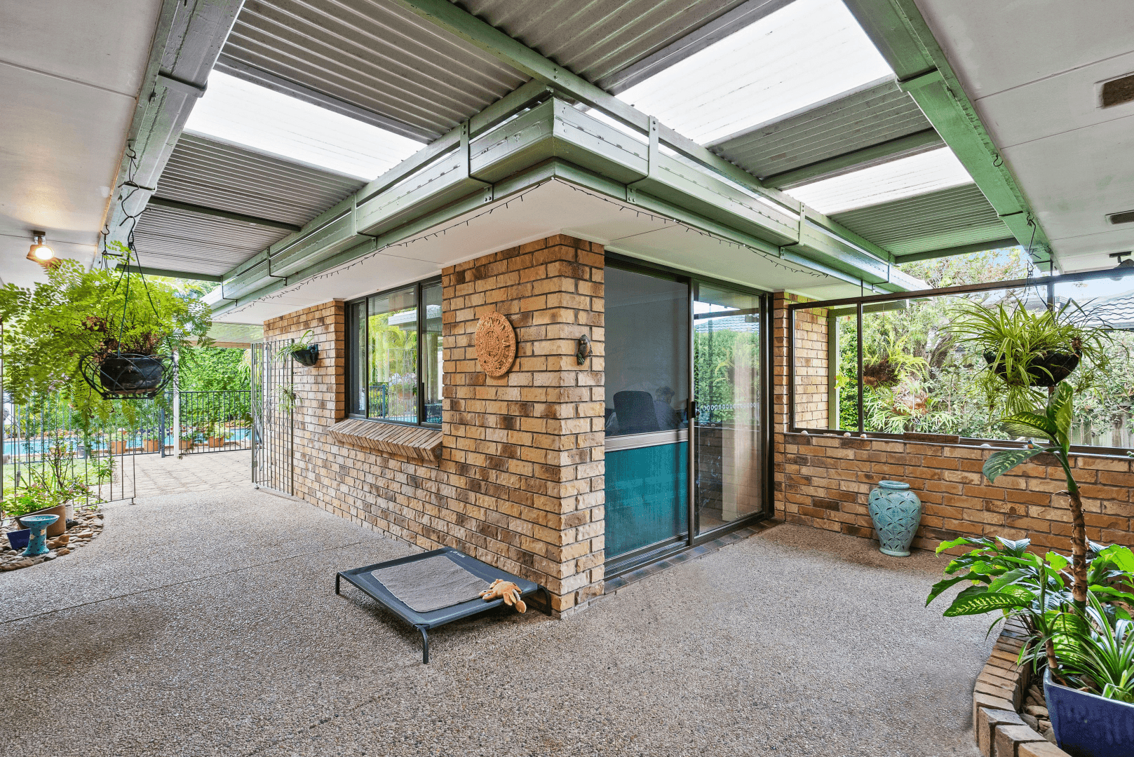 Original property landscaping